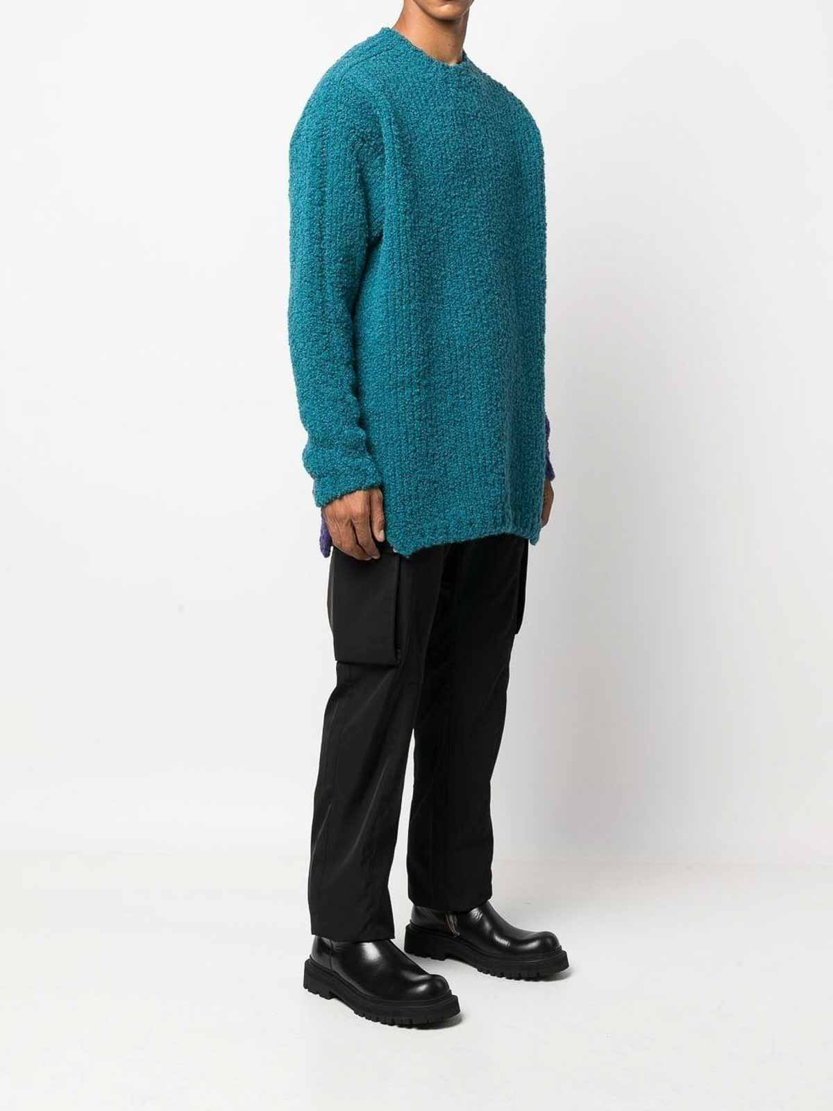 Chunky knit discount crew neck jumper