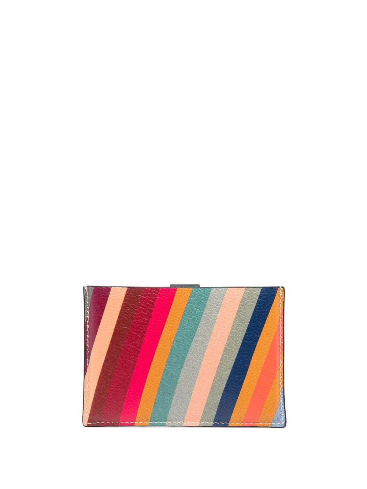 Paul Smith swirl-print card case Blue Women W1A7391DSWIRL90