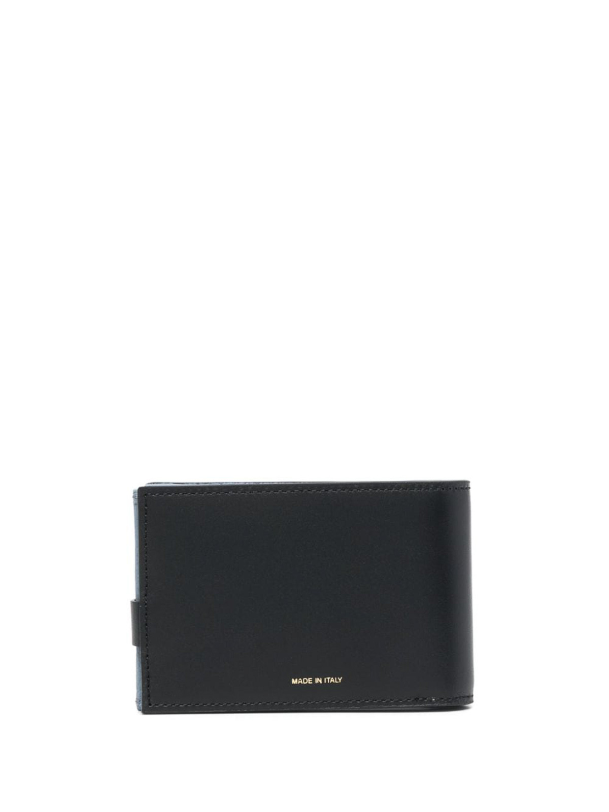 Shop Paul Smith Logo-embossed Leather Wallet In Black