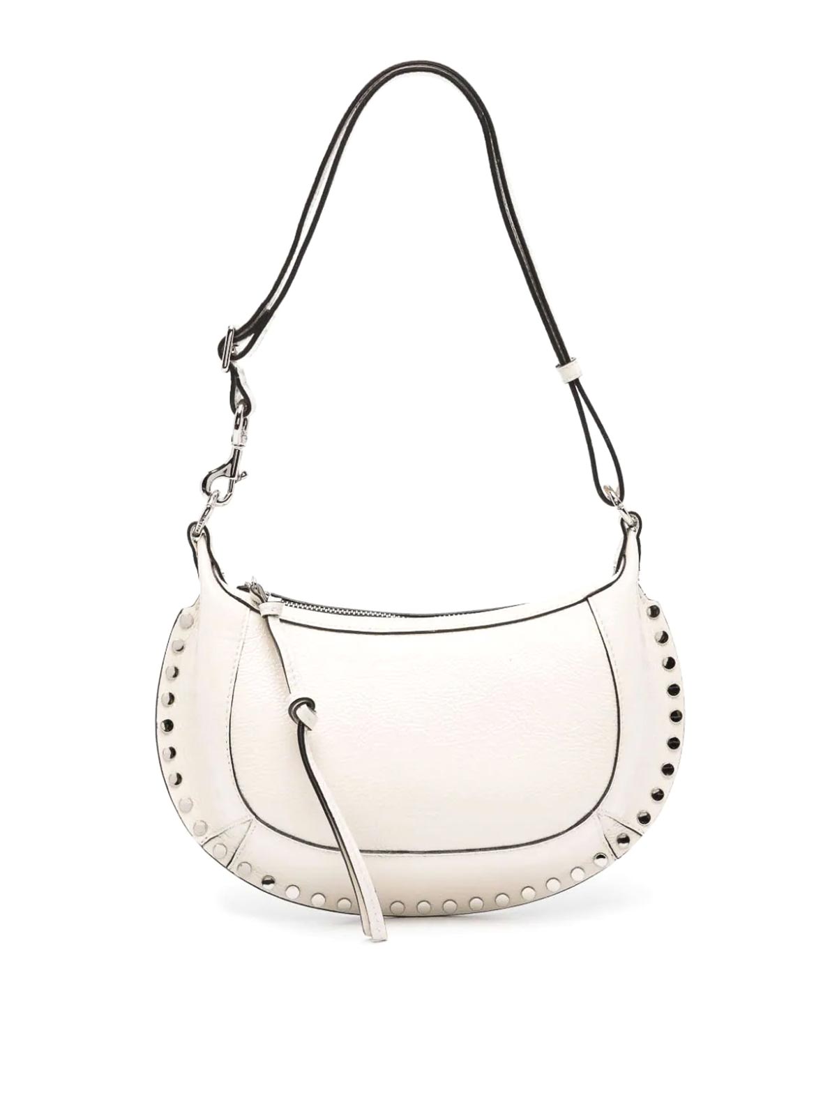 Isabel Marant Oskan moon leather shoulder bag|PP0003FAA3C01M20CK