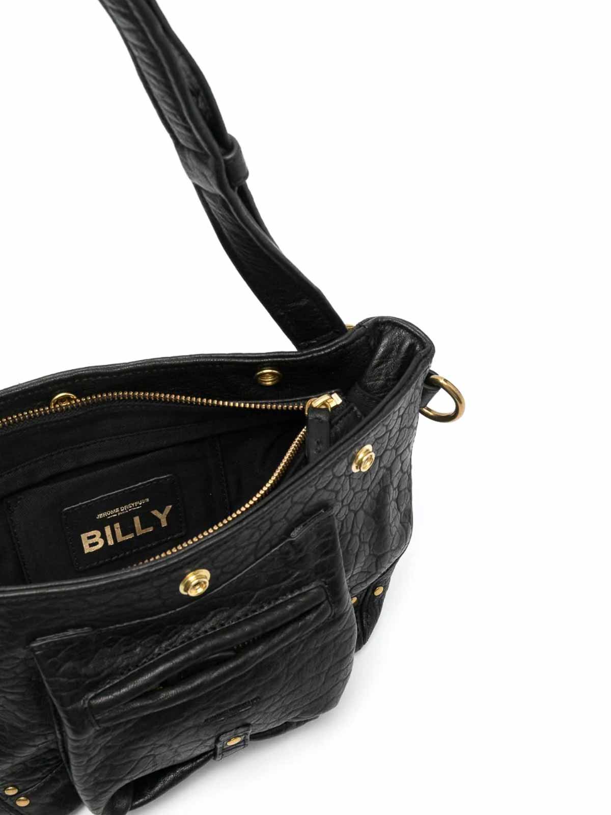 Jérôme Dreyfuss billy banane shoulder bag - Black|41BIBAG