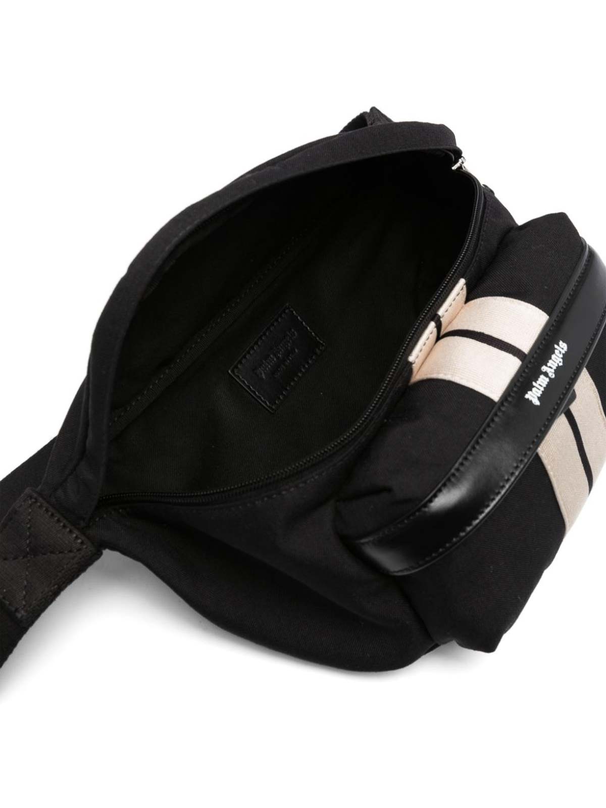 Palm Angels ボディバッグ ブラック Palm Angels Crash logo-print Mini Crossbody Bag | Black