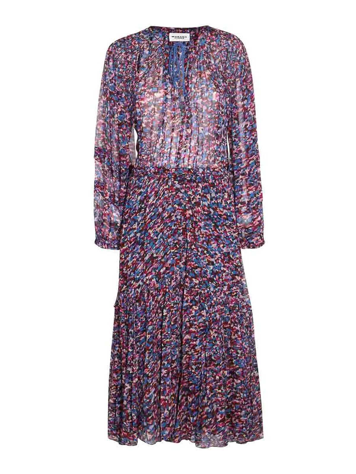 ワンピース ISABEL MARANT ETOILE Woman Dress Pink RO0032FAA1J49E PKBU Isabel Marant Etoile Ilanka Dress in Fuchsia | REVOLVE