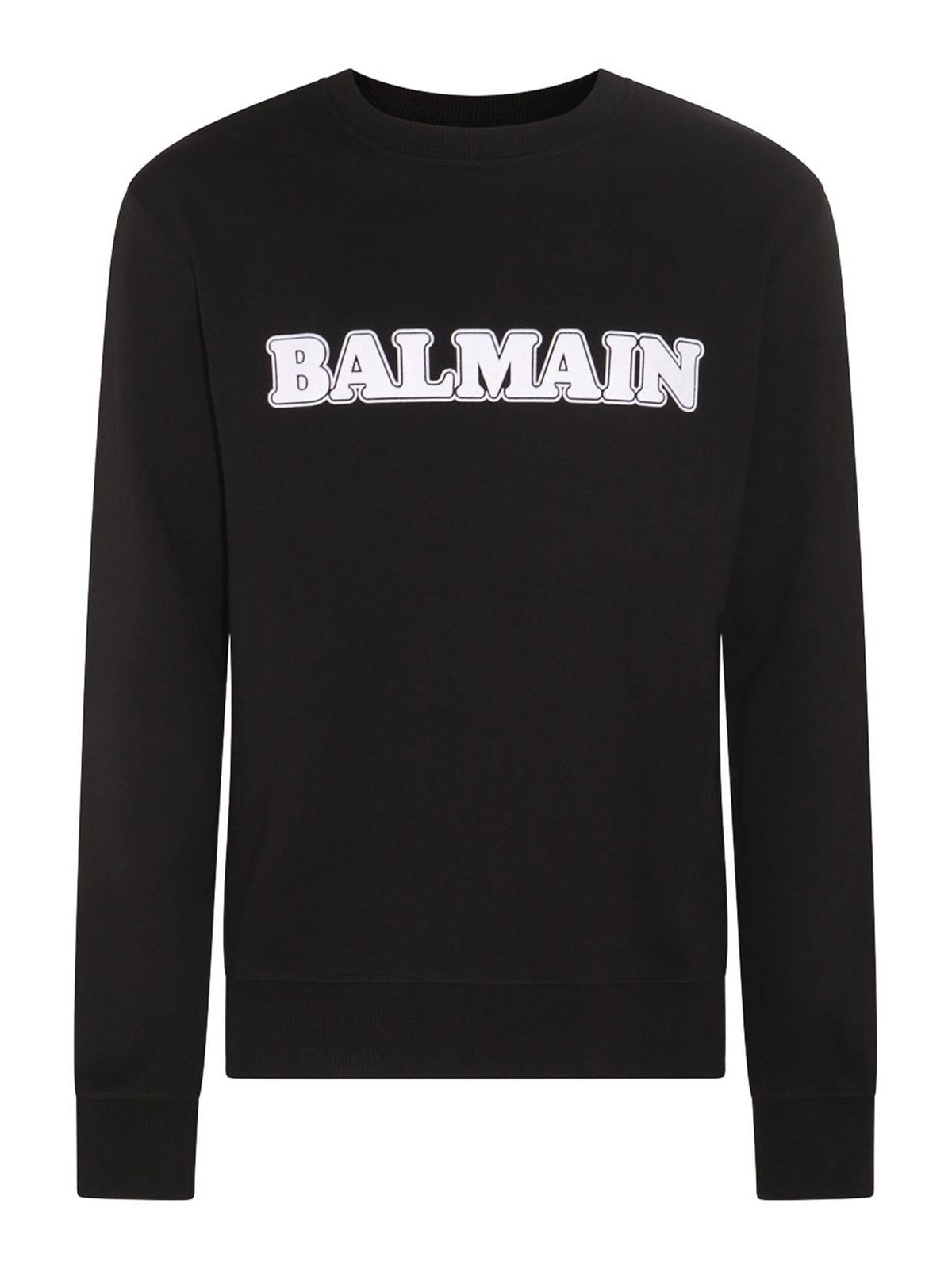 Balmain スウェットシャツ/セーター - 黒|BH0JQ040BC53EAB