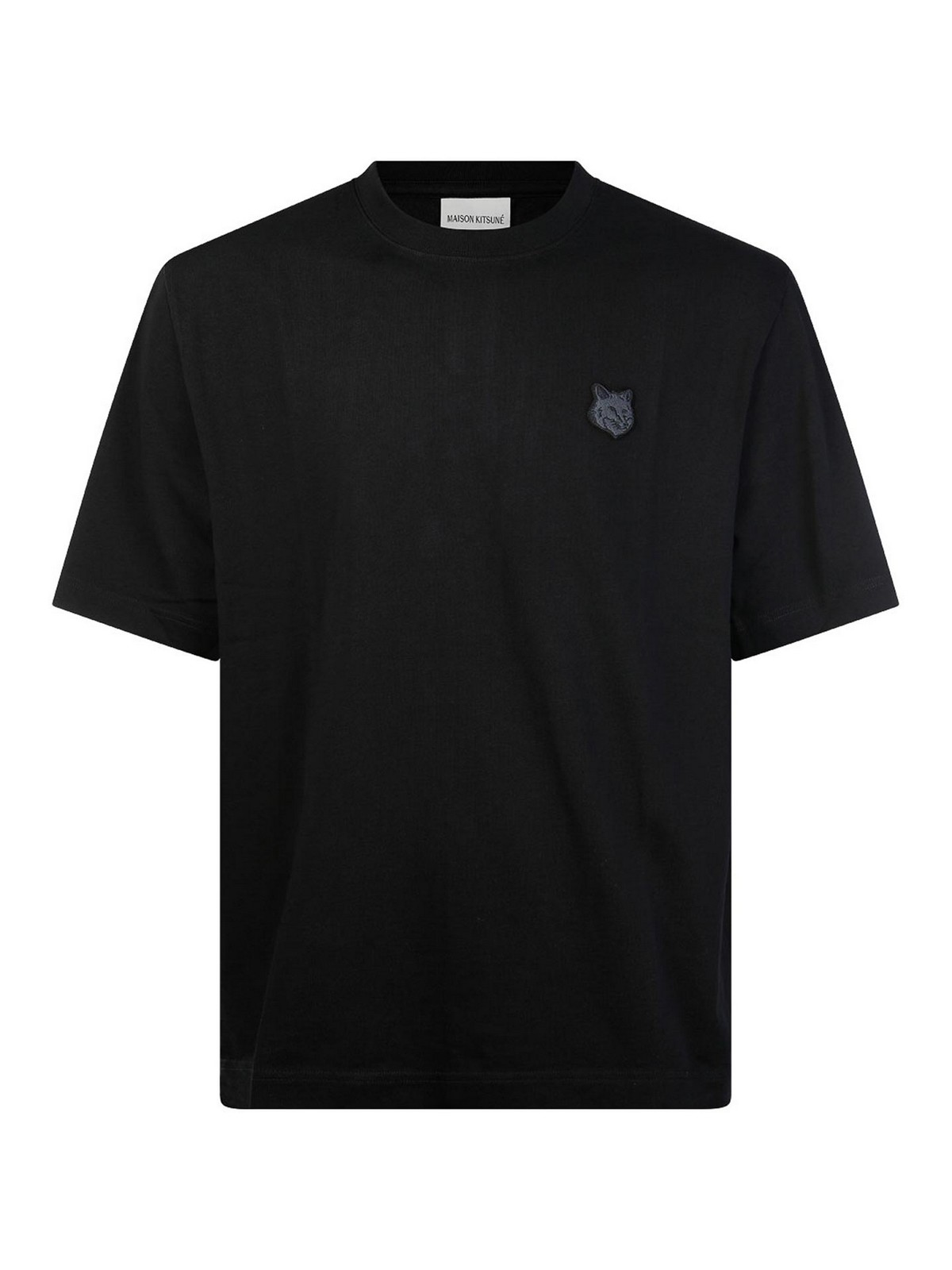 Shop Maison Kitsuné Camiseta - Negro In Black