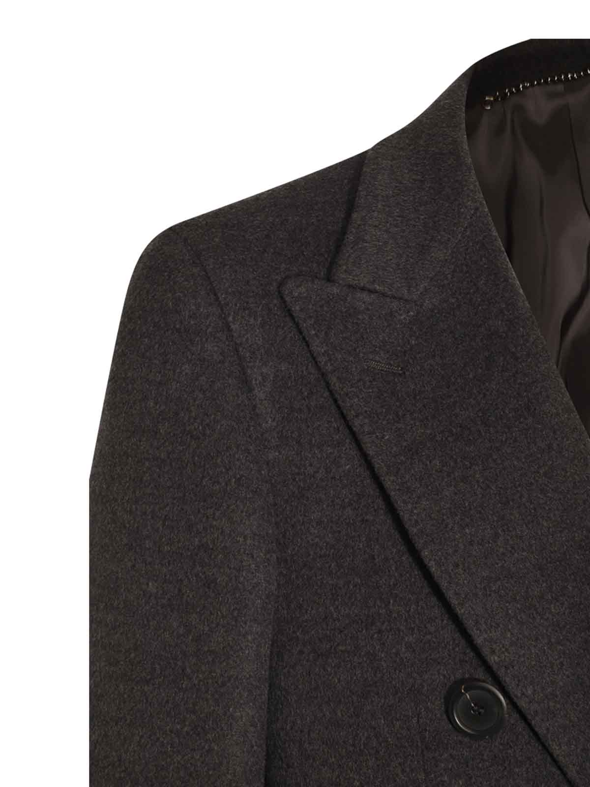 Short coats Canali - Grey wool coat - 50879FF04760111