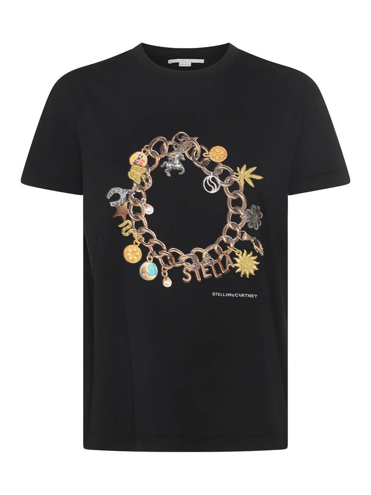 Stella Mccartney Tシャツ - 黒 - ブラック | 6J02413SPX791000