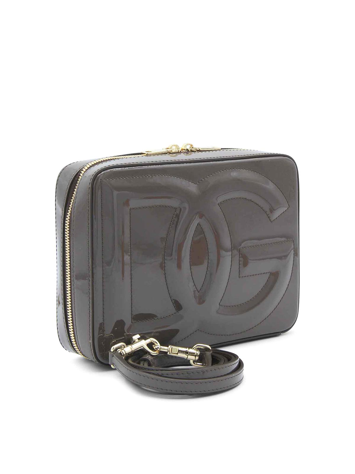 Dolce & Gabbana Small Leather Logo Camera Bag