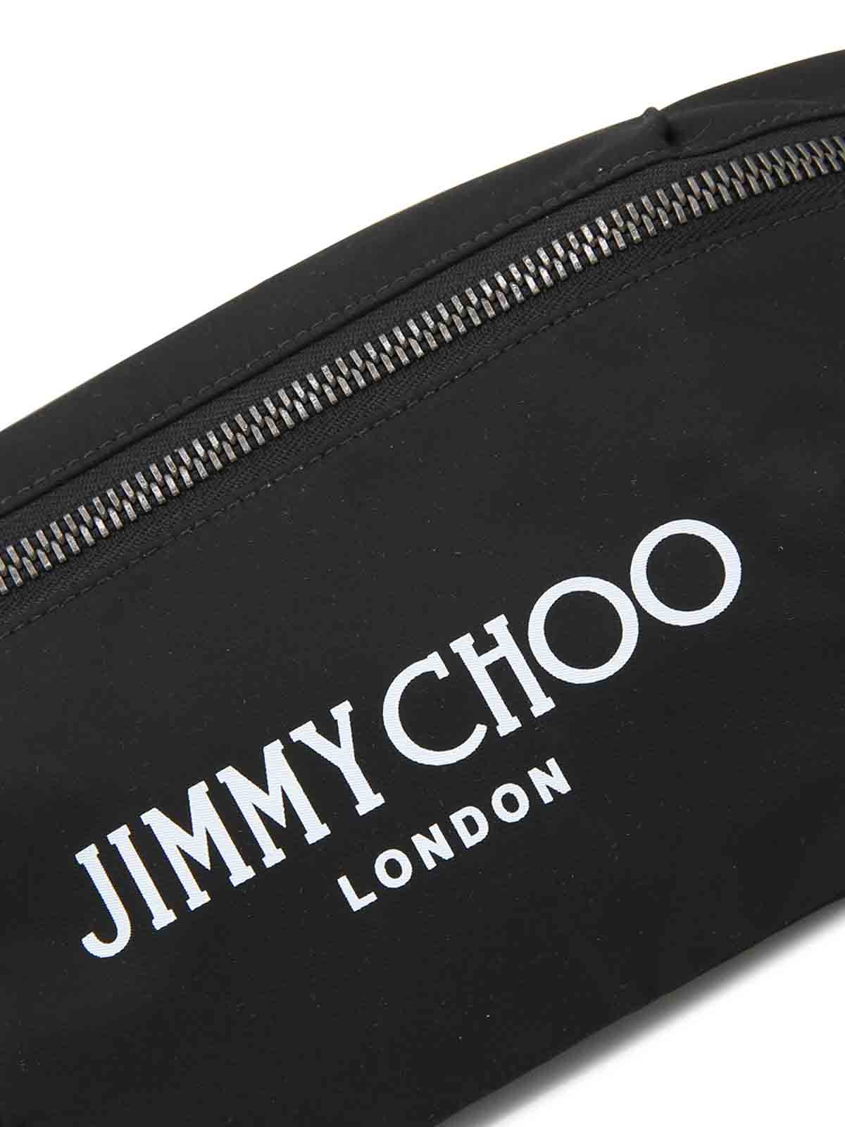 Jimmy Choo Finsley logo-jacquard Belt Bag - Farfetch
