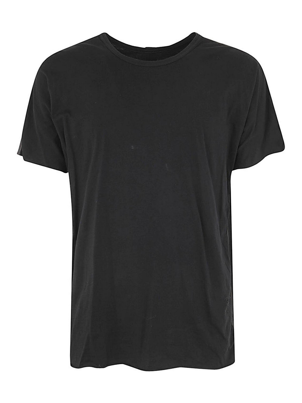 Shop 69 By Isaac Sellam Mister Short Sleeves T-shirt In Black
