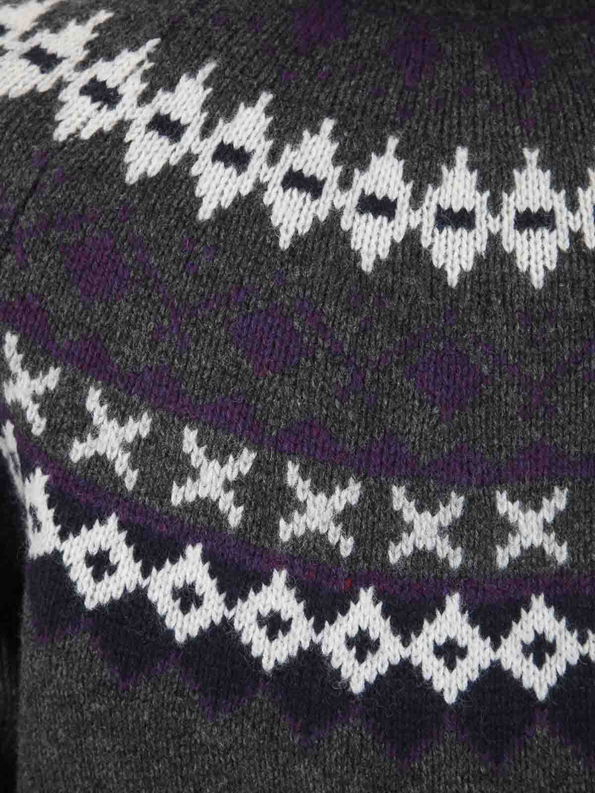 Roose fair isle rollneck sweater