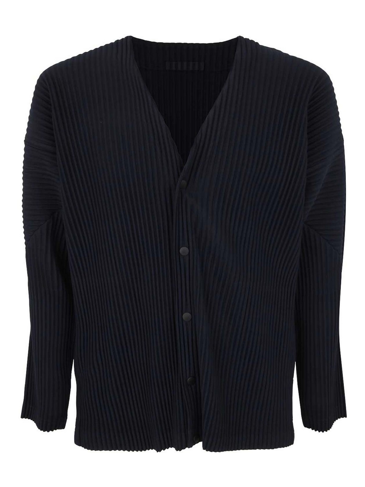 Homme Plissé Issey Miyake カーディガン - ブルー | HP38JL44175