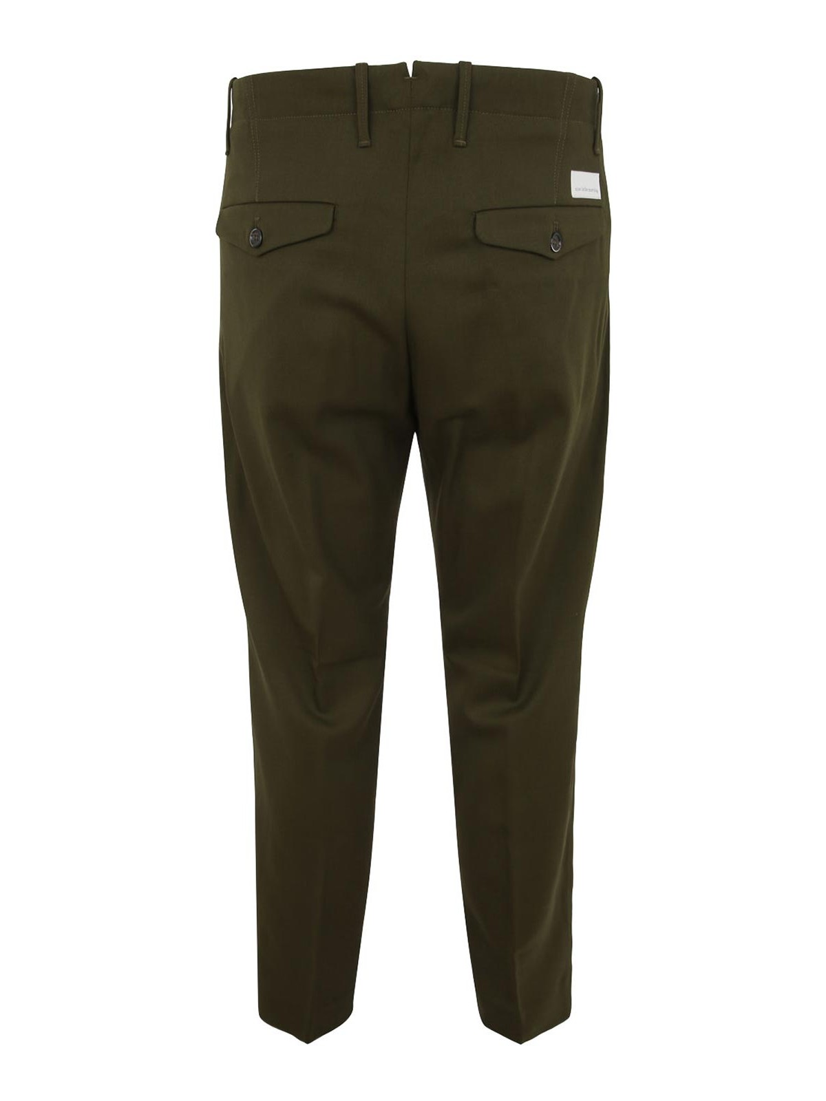 Shop Nine In The Morning Stretch Pants With Pences In Green