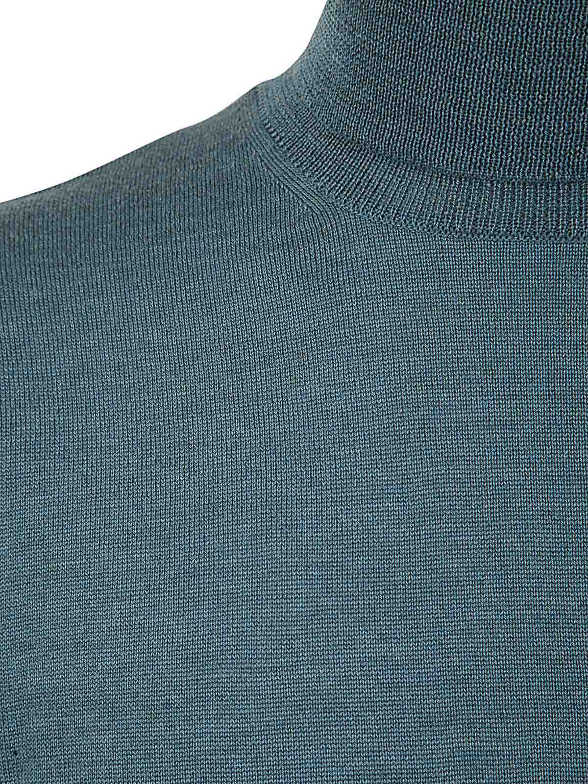 Shop Nuur Suéter Con Cuello Alto - Azul In Blue