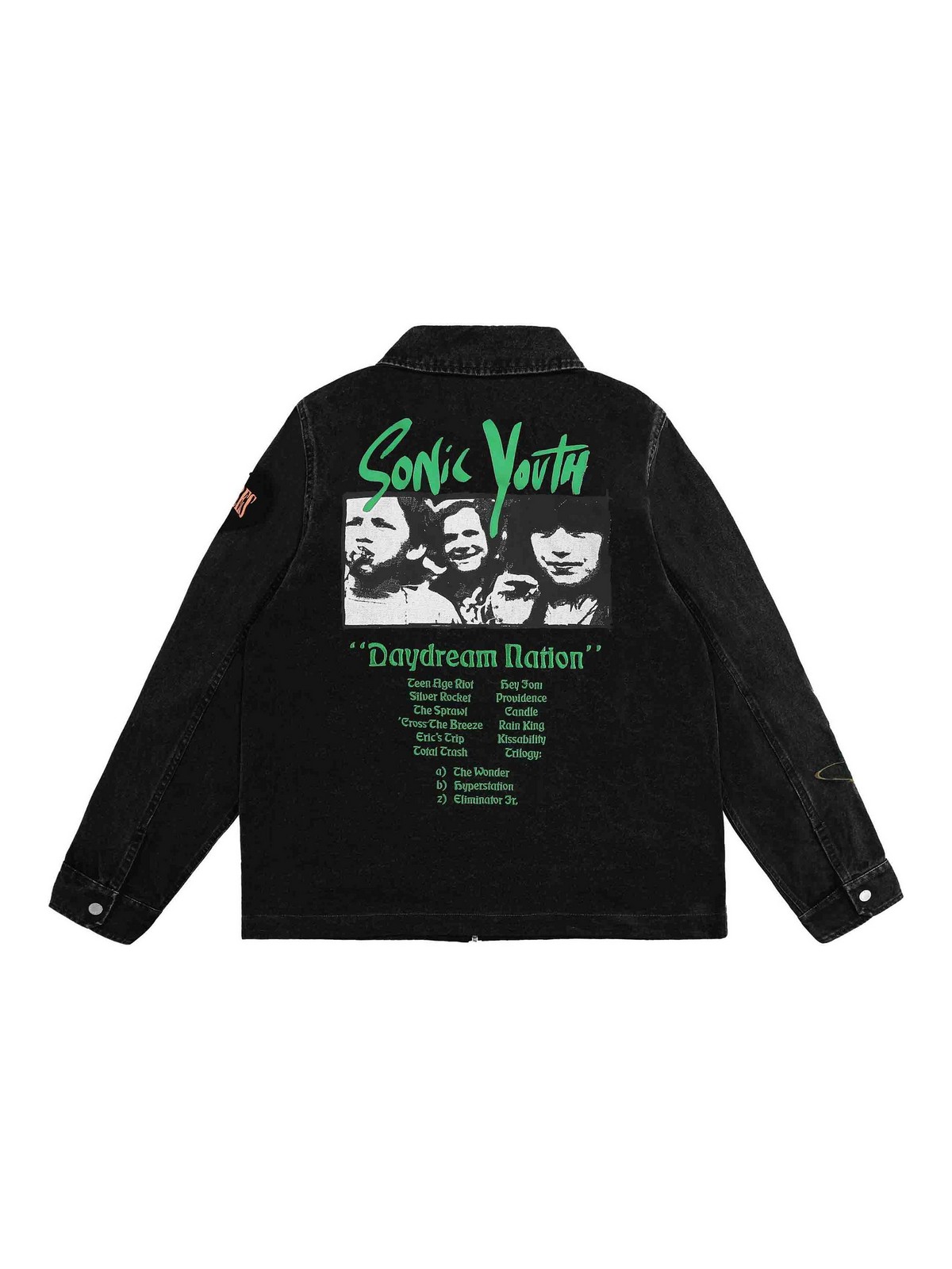 Pleasures Sonic youth work jacket - Black - Men|P23SY009BLACK