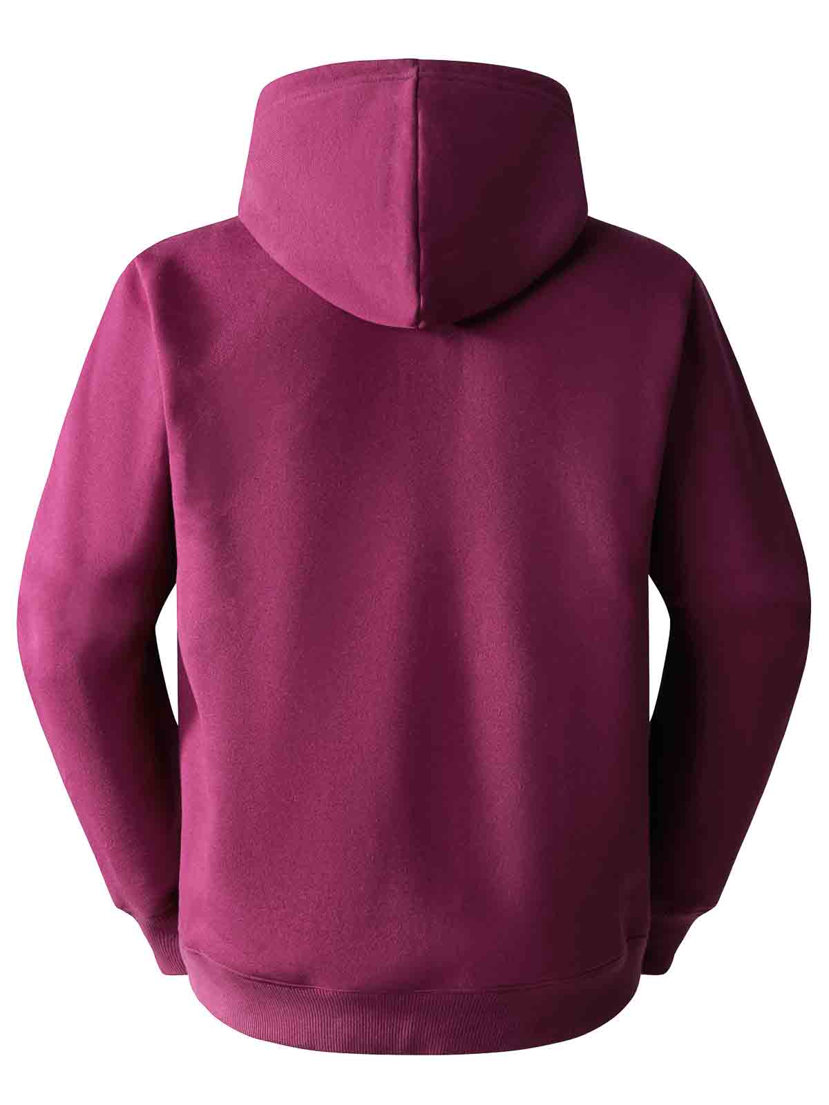 Shop The North Face M Heavyweight Hoodie In Purple