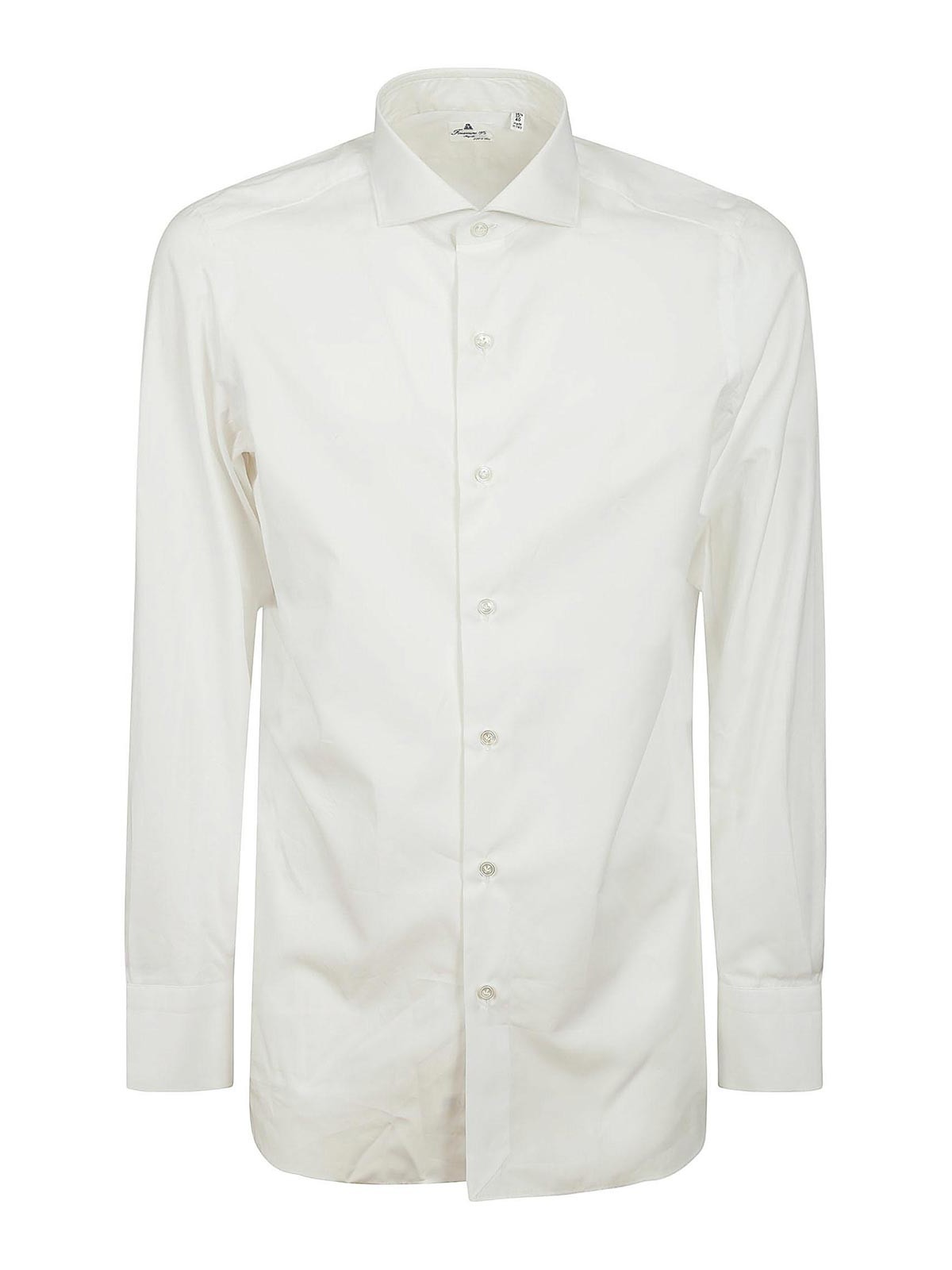 Finamore 1925 Shirt 1702 In White