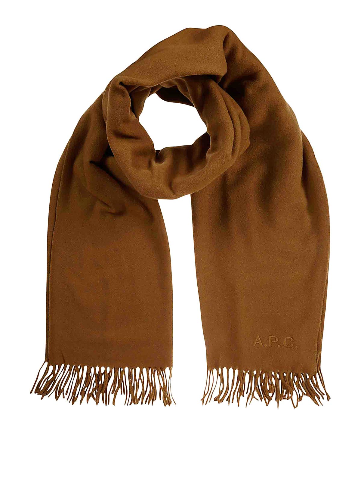 Apc A.p.c Scarf In Brown