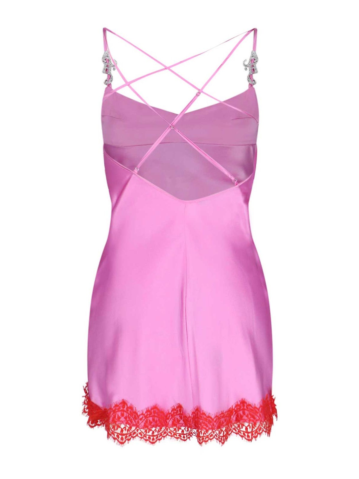 Adriana Hot Couture Mini dress - Women|SILKAHCSLIPDRESSPINK