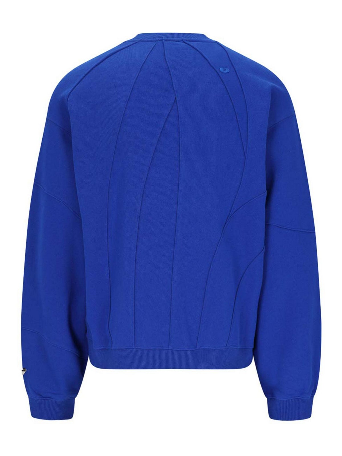 Adererror Logo crewneck sweatshirt - Blue | BMADFWSW0105BLBLUE