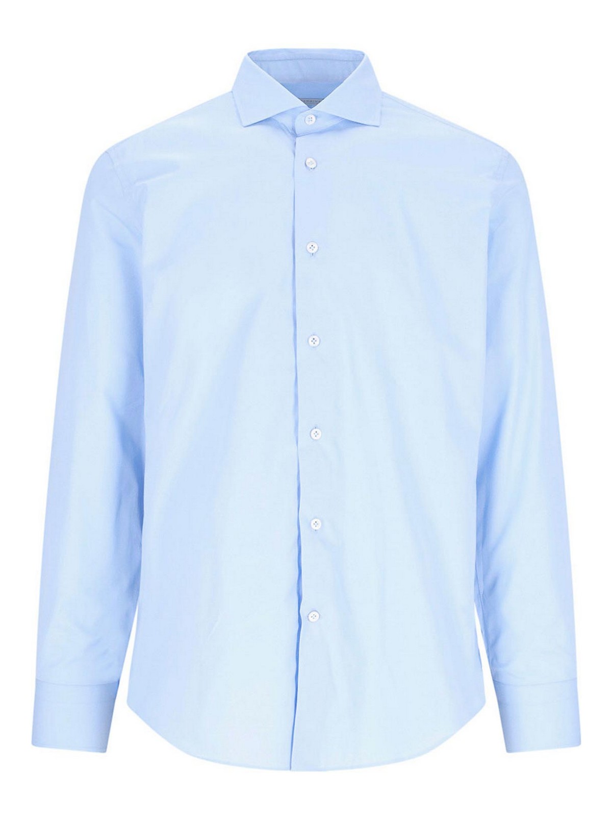 Shop Laboratorio Del Carmine Cotton Shirt In Blue