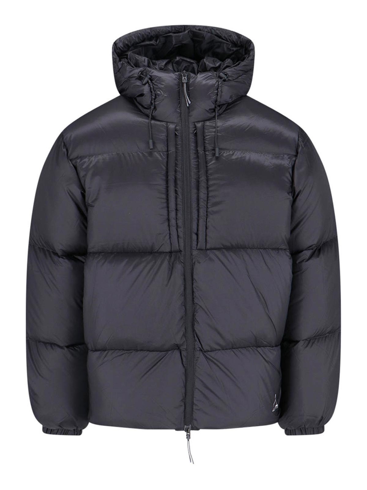 Roa Hooded down jacket - Black - Men | RBMW003OT01BLK0001