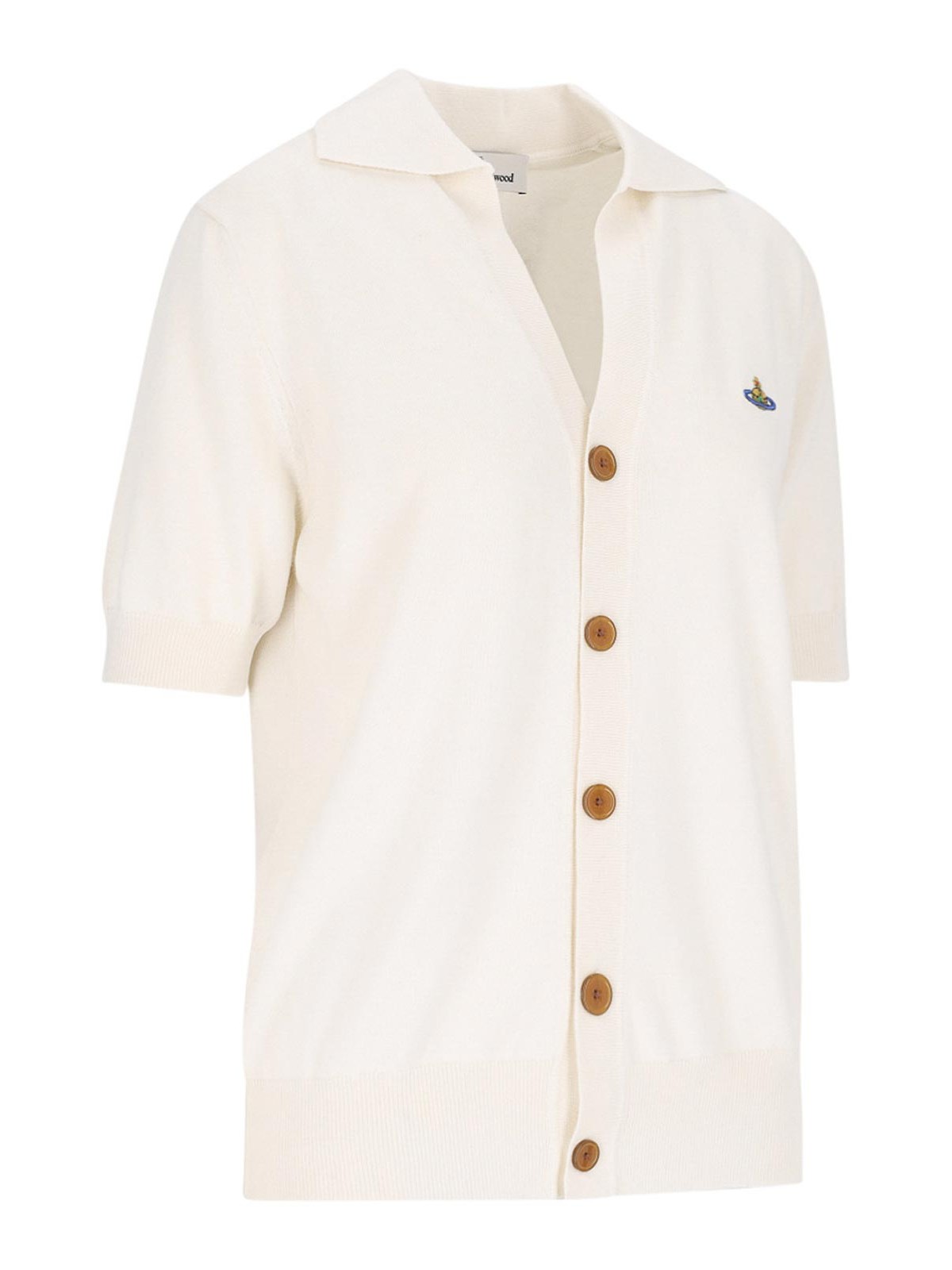 Vivienne Westwood ホワイト カーディガン Vivienne Westwood カーディガン - 白 | 2701000WY0010A402