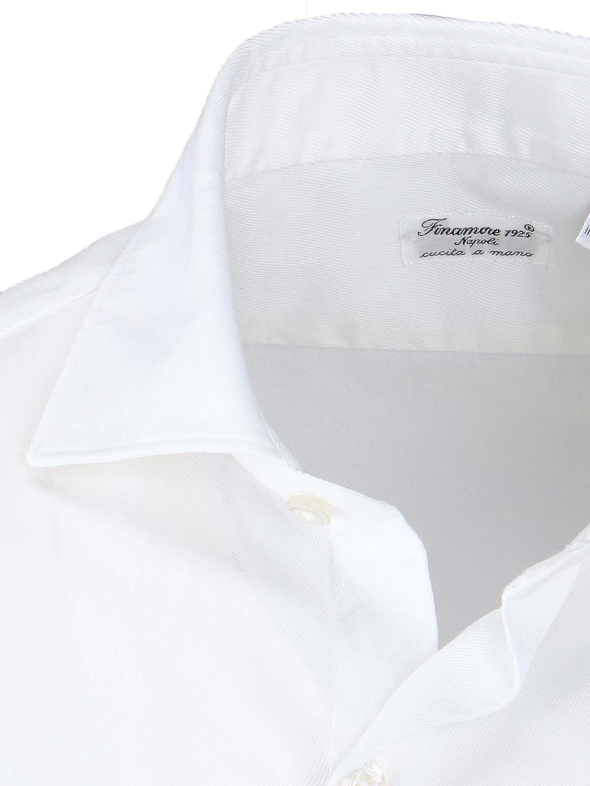 Shop Finamore 1925 Camisa - Napoli In White