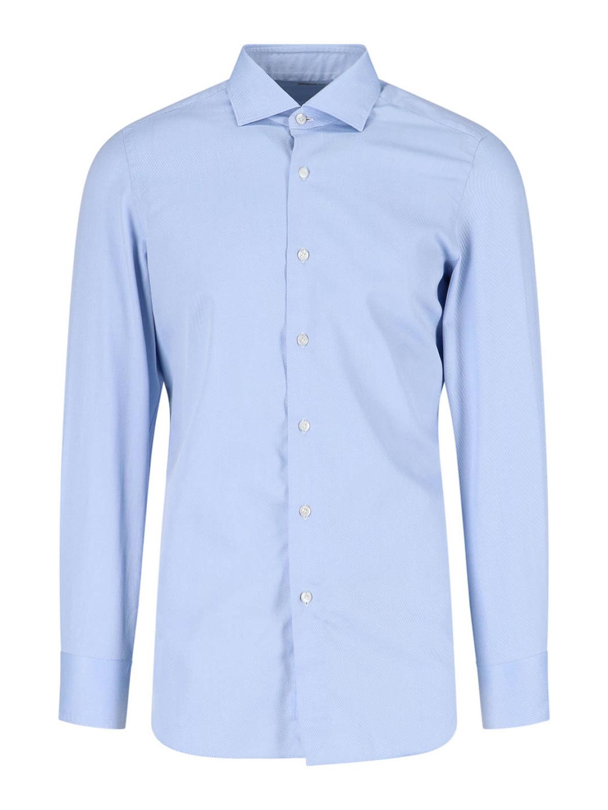 Finamore 1925 Shirt In Blue