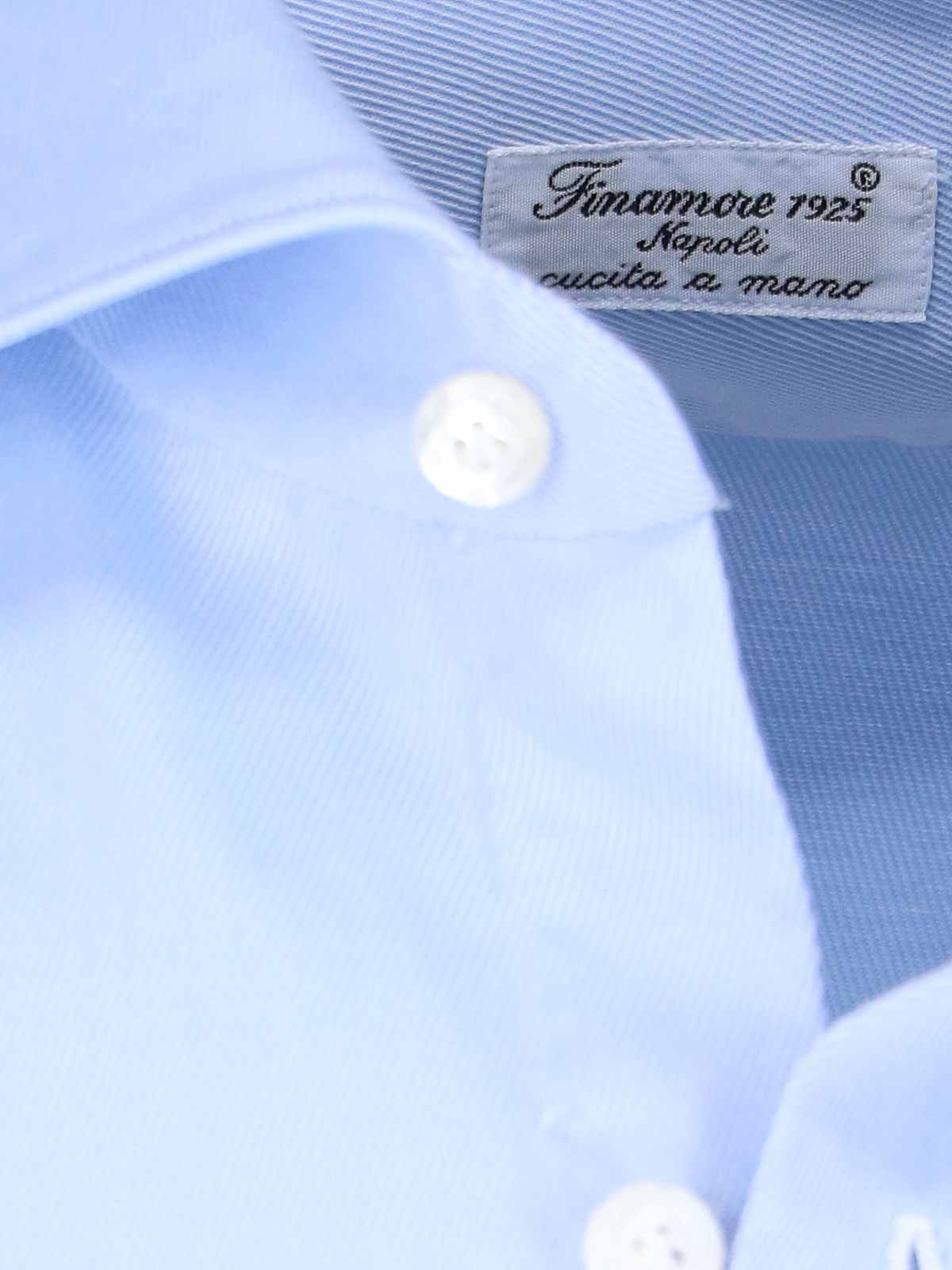 Shop Finamore 1925 Camisa - Napoli In Blue