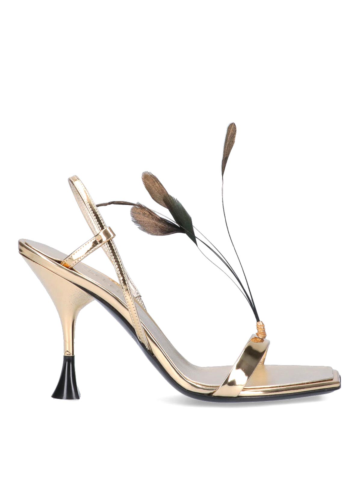 サンダル・ミュール 3JUIN SS23 3JUIN Sandals (323SC005R 0775702) 3Juin Sandals - Black - Women | 323WC002R0656G07VEGASDESERT