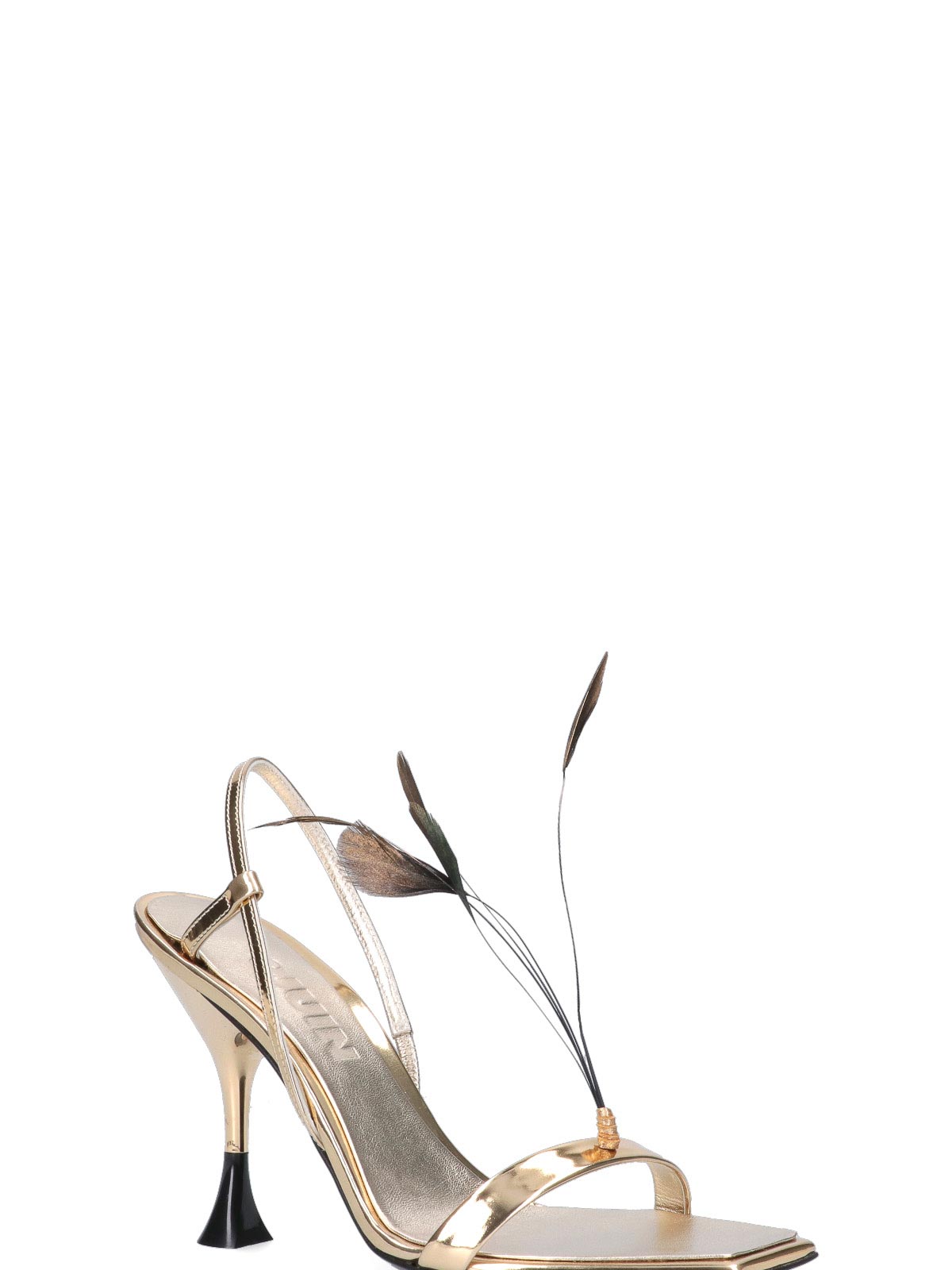 サンダル・ミュール 3JUIN SS23 'Dafne' sandals (323SC016J0770202 LIME) 3Juin Sandals - Black - Women | 323WC002R0656G07VEGASDESERT