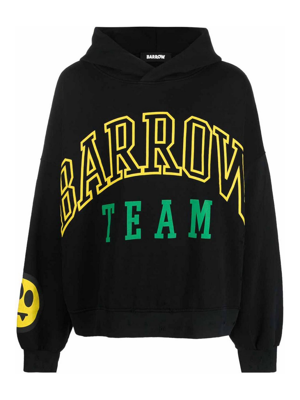 Shop Barrow Team Hoodie In Black