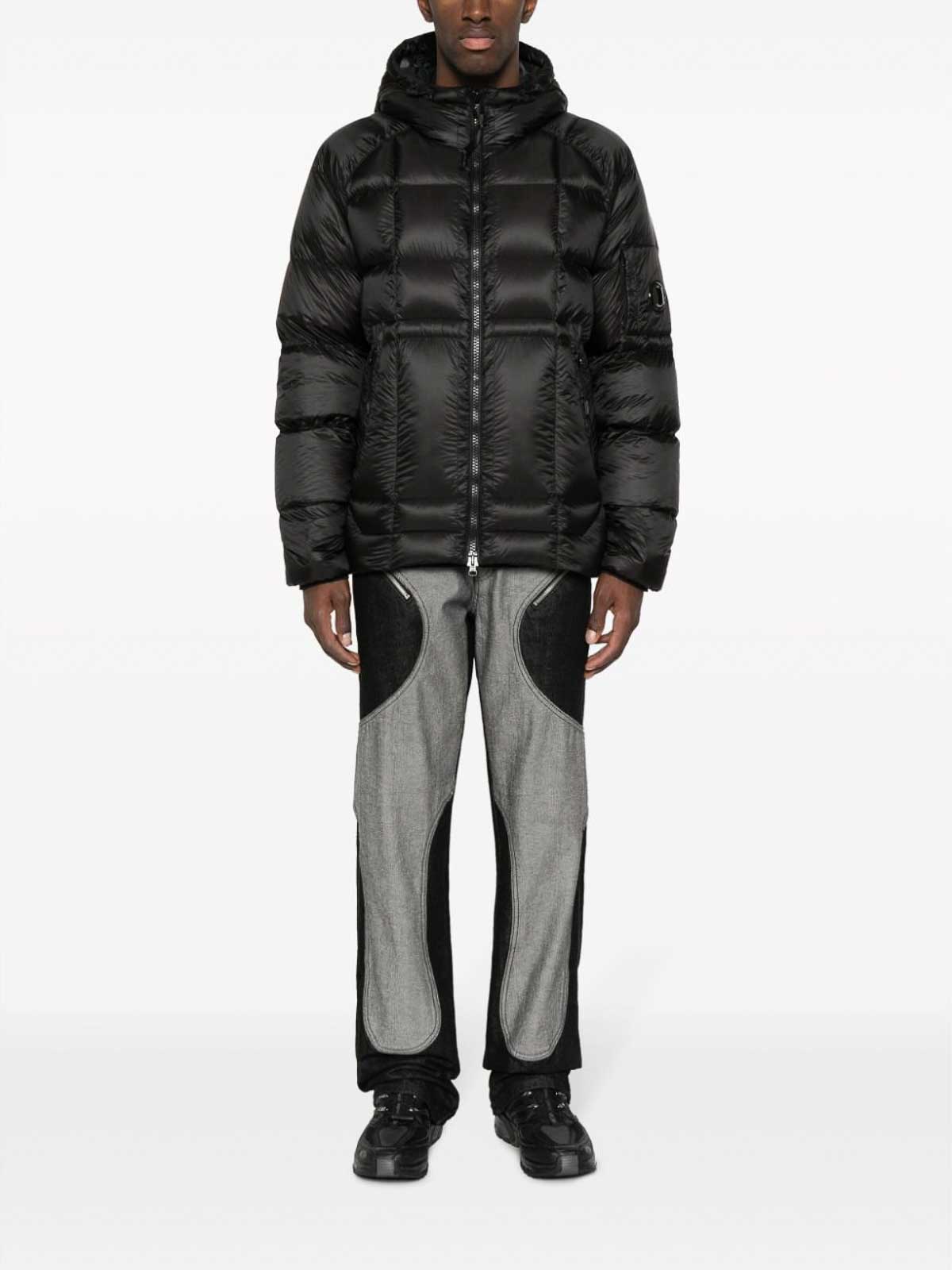 Casual jackets C.P. Company - Black quilted jacket 