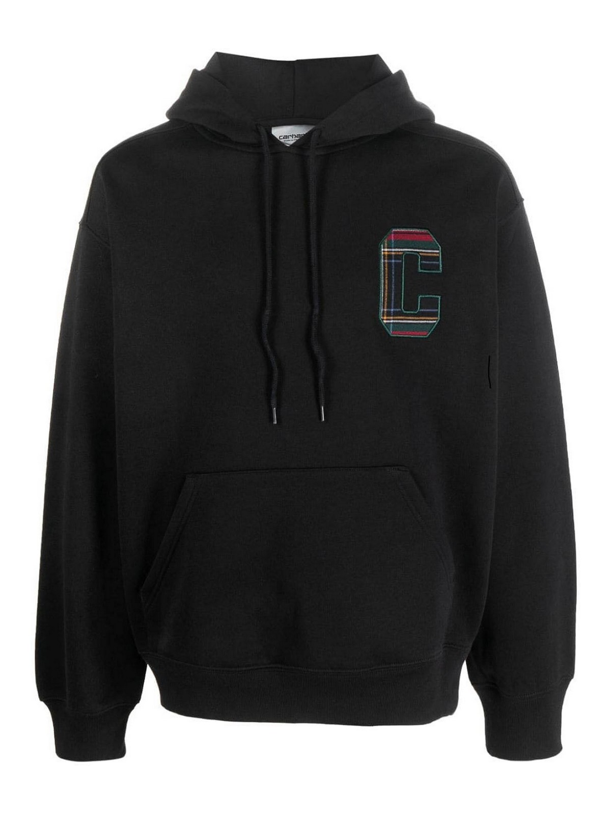 [CARHARTT]★HOODED WILES SWEATSHIRT Carhartt Hooded wiles sweatshirt - Black - Men | I03245789XX