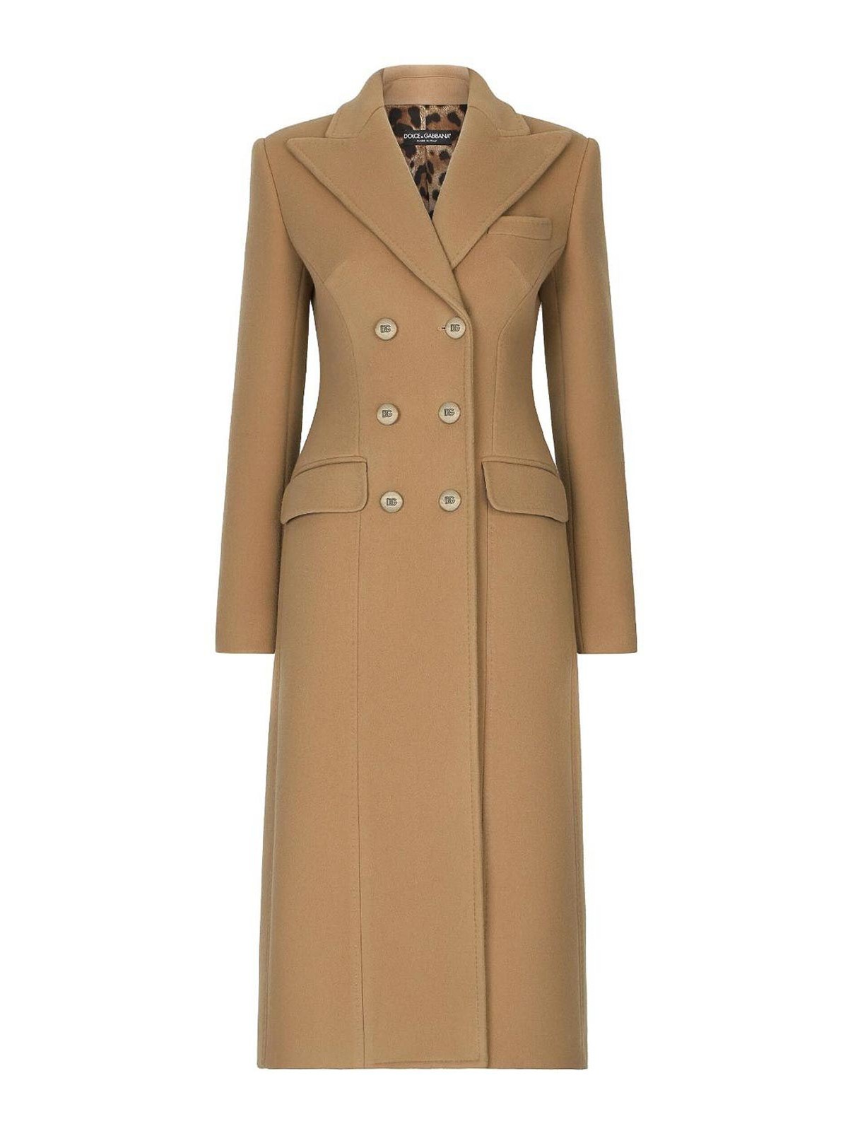 Dolce & Gabbana Wool and cashmere blend doulbe-breasted coat 