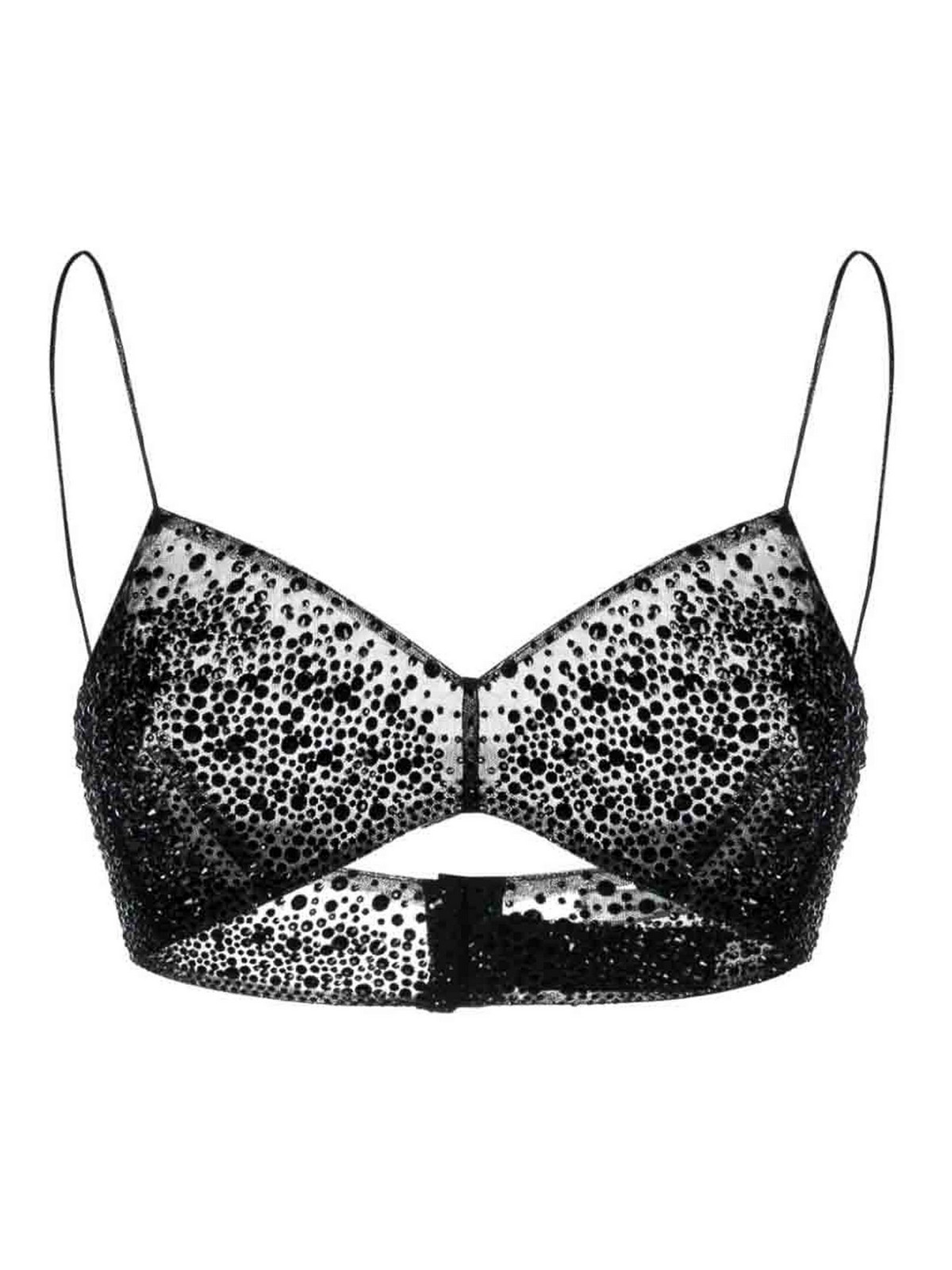 Crystal Embellished Bra