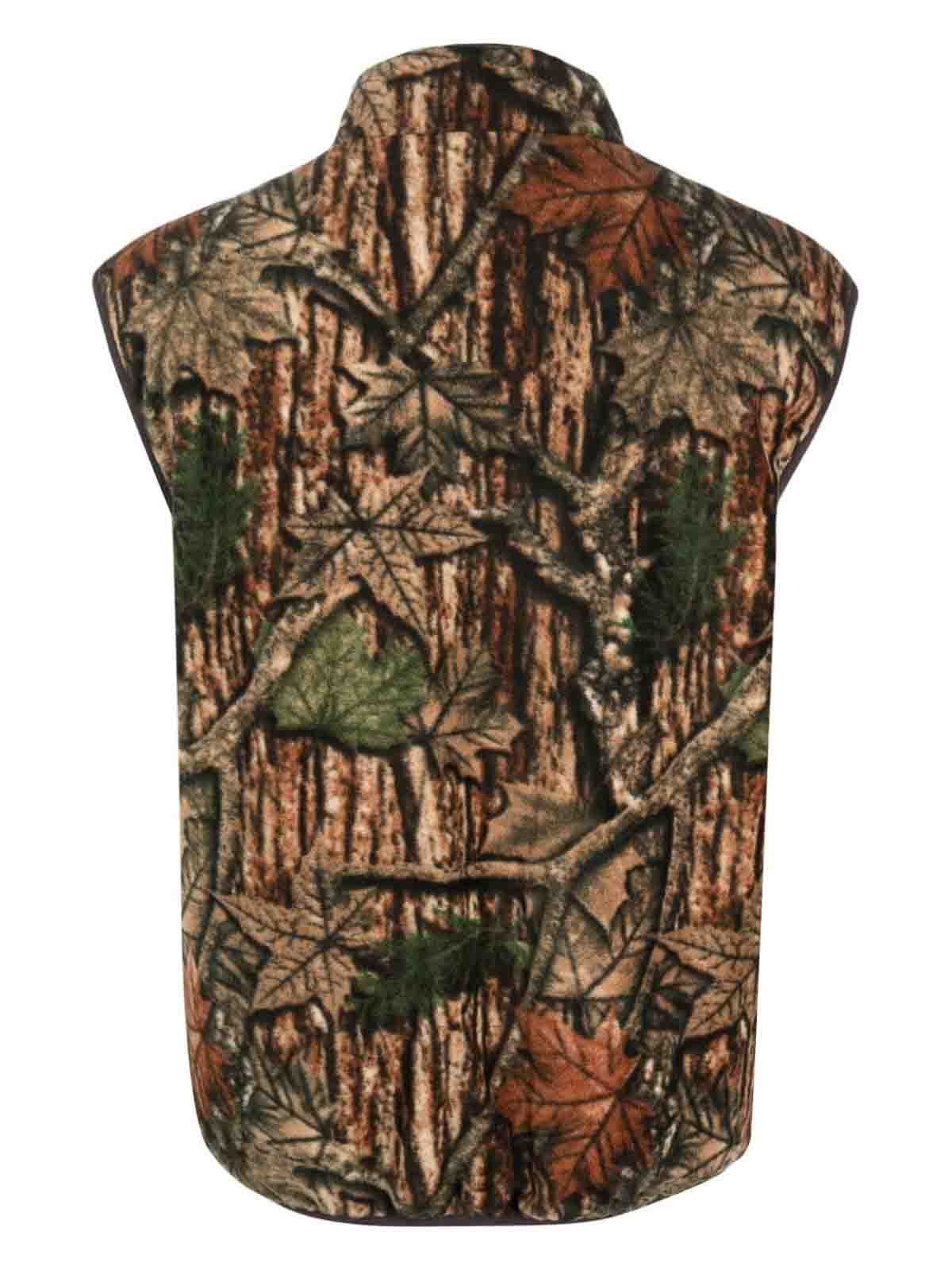 Shop Gramicci Reversible Vest In Brown