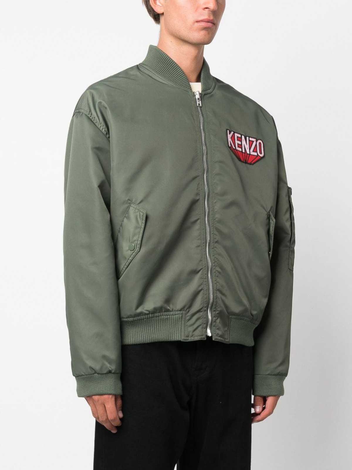 KENZO ミリタリー　ジャケット 282779-30258-Kenzo-flight-fur-