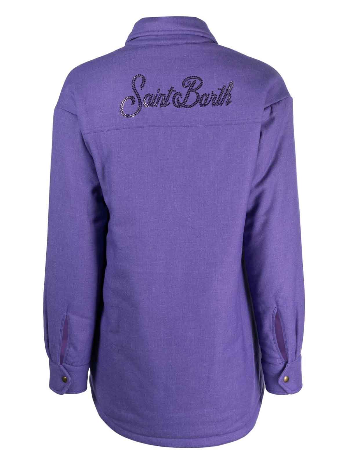 Shop Mc2 Saint Barth Chaqueta Casual - Púrpura In Purple