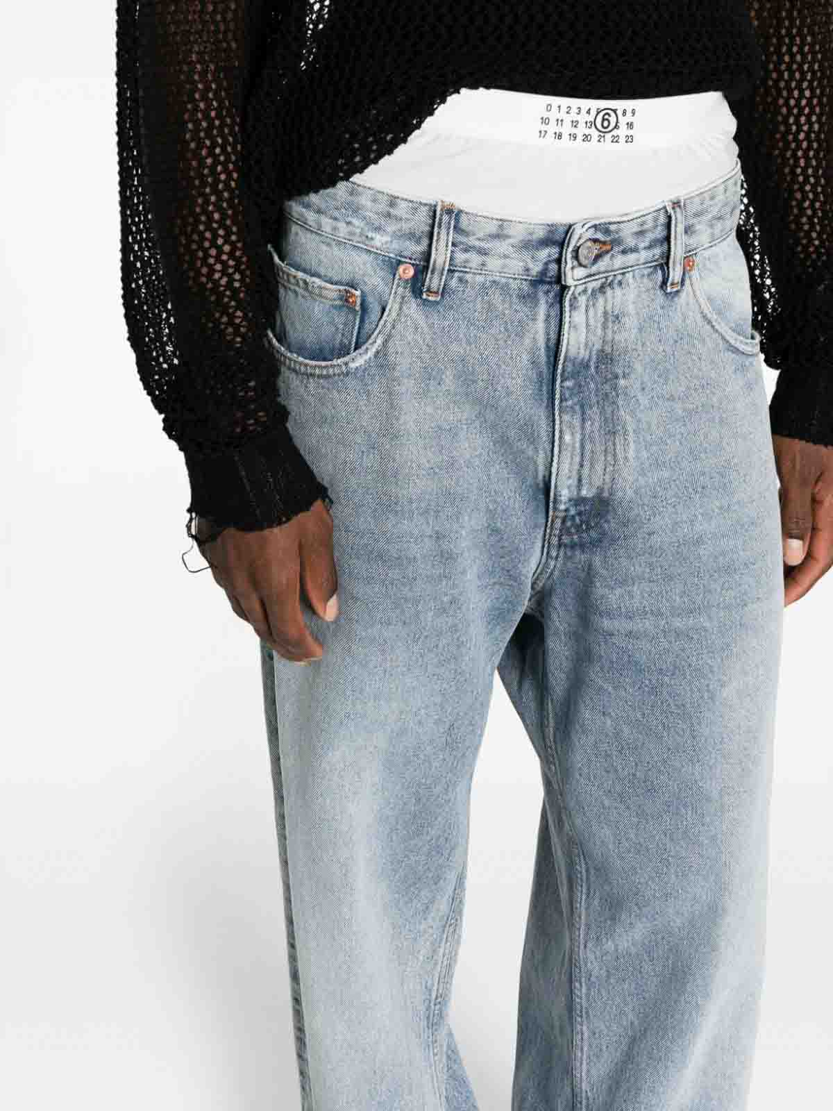 Bootcut jeans MM6 Maison Margiela - Wide leg denim jeans