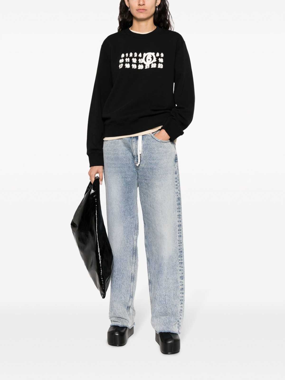 Sweatshirts & Sweaters MM6 Maison Margiela - Logo sweatshirt