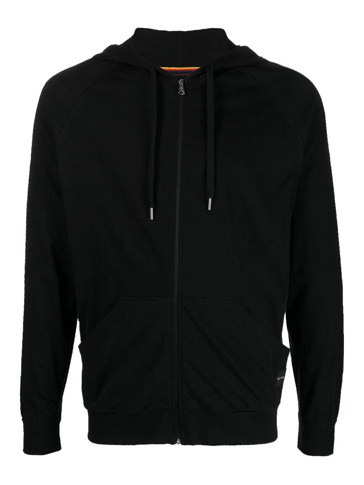 Paul Smith Cotton Hoodie In Black