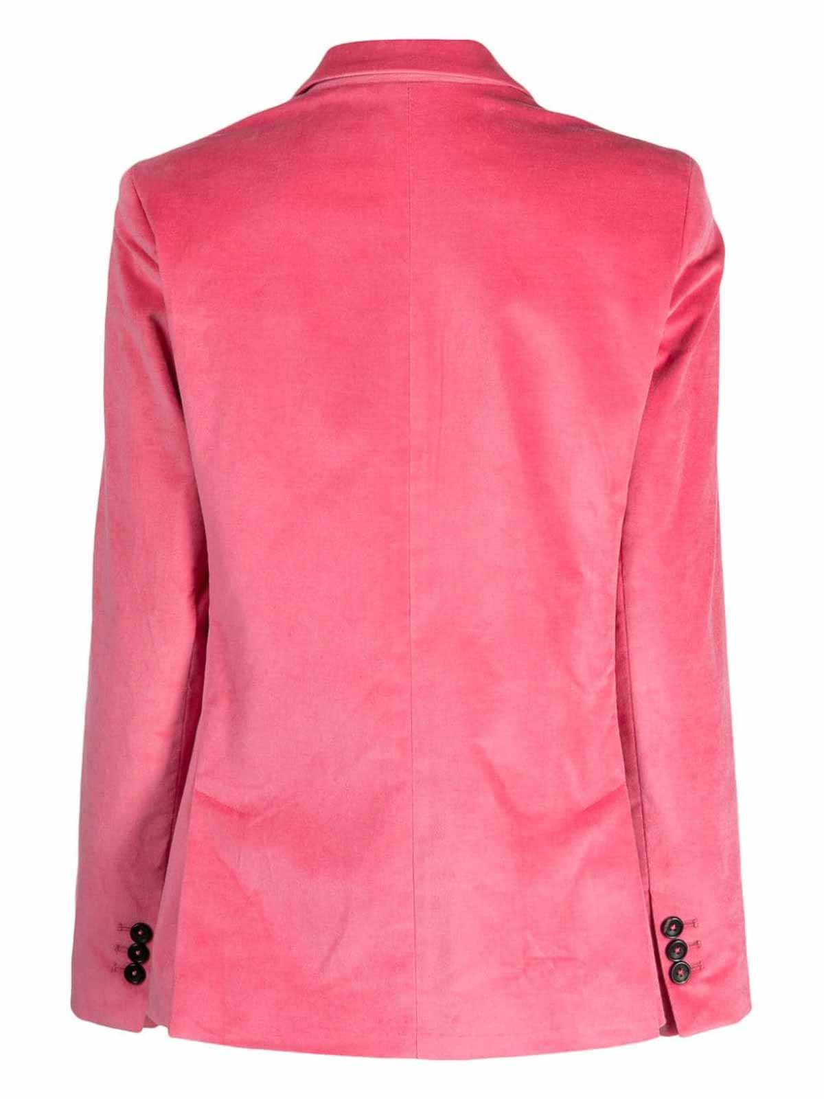 Paul Smith Pink double-breasted blazer Women W2R246JL3111923