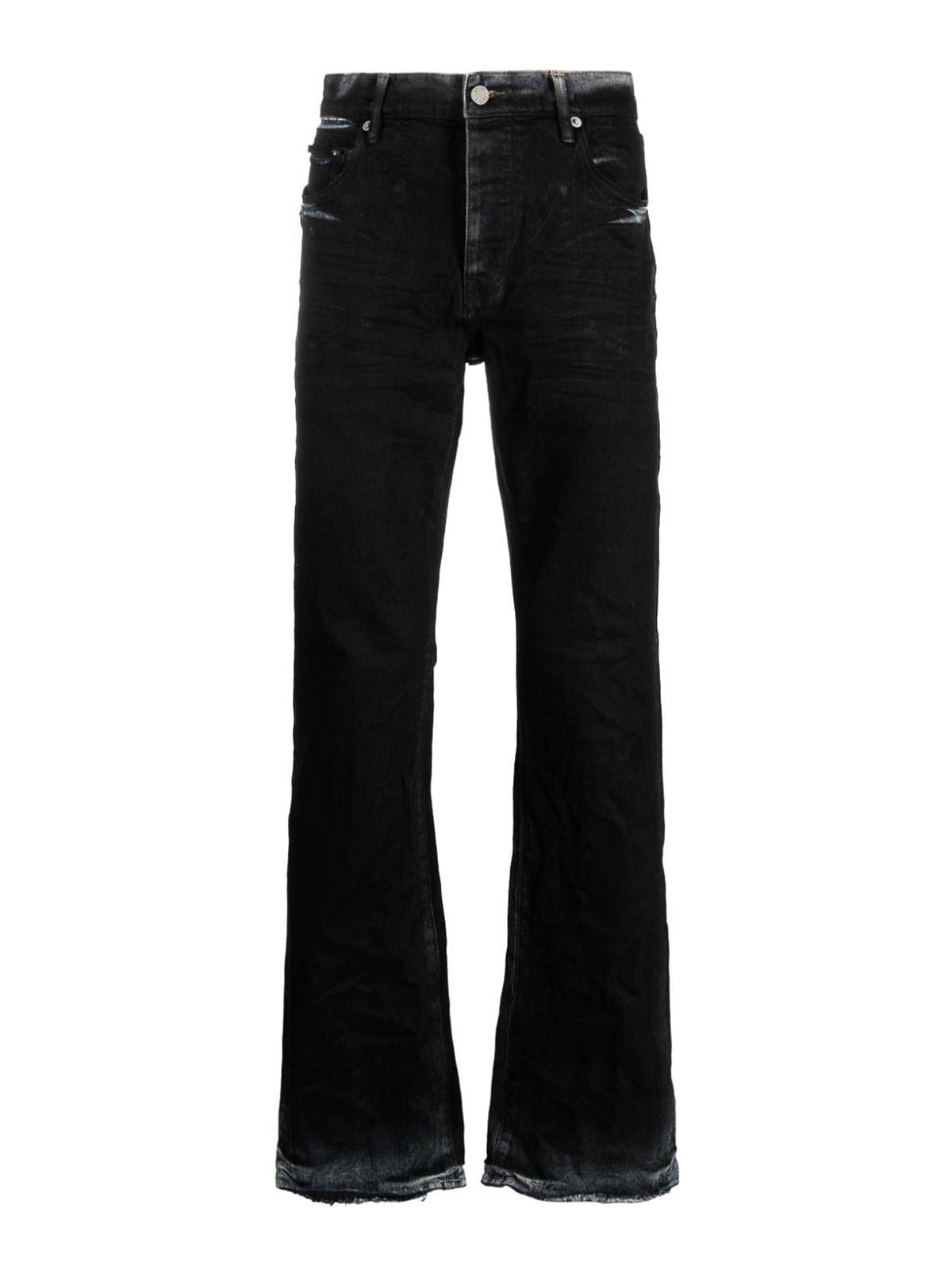 Purple Brand ブーツカットジーンズ - 黒|PBP004DCDB