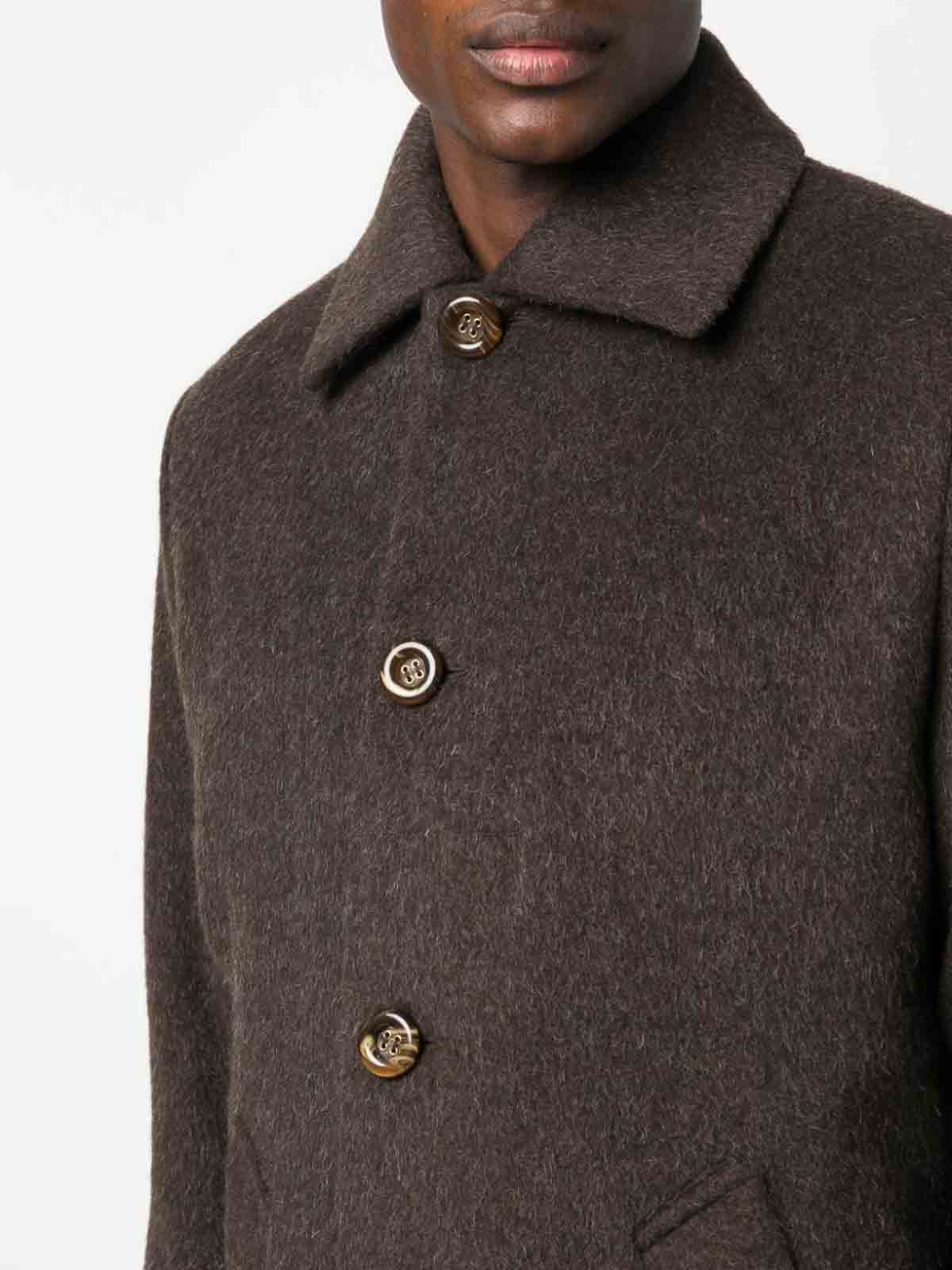 SEFR BROWN MOHAIR ESCO COAT 【公式通販】