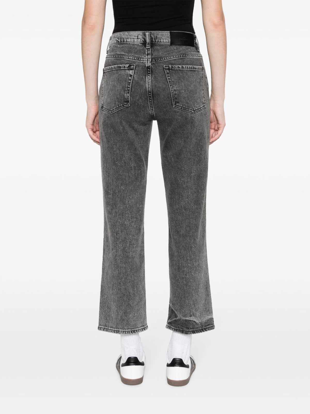 Shop Seven Jeans Boot-cut - Gris In Grey