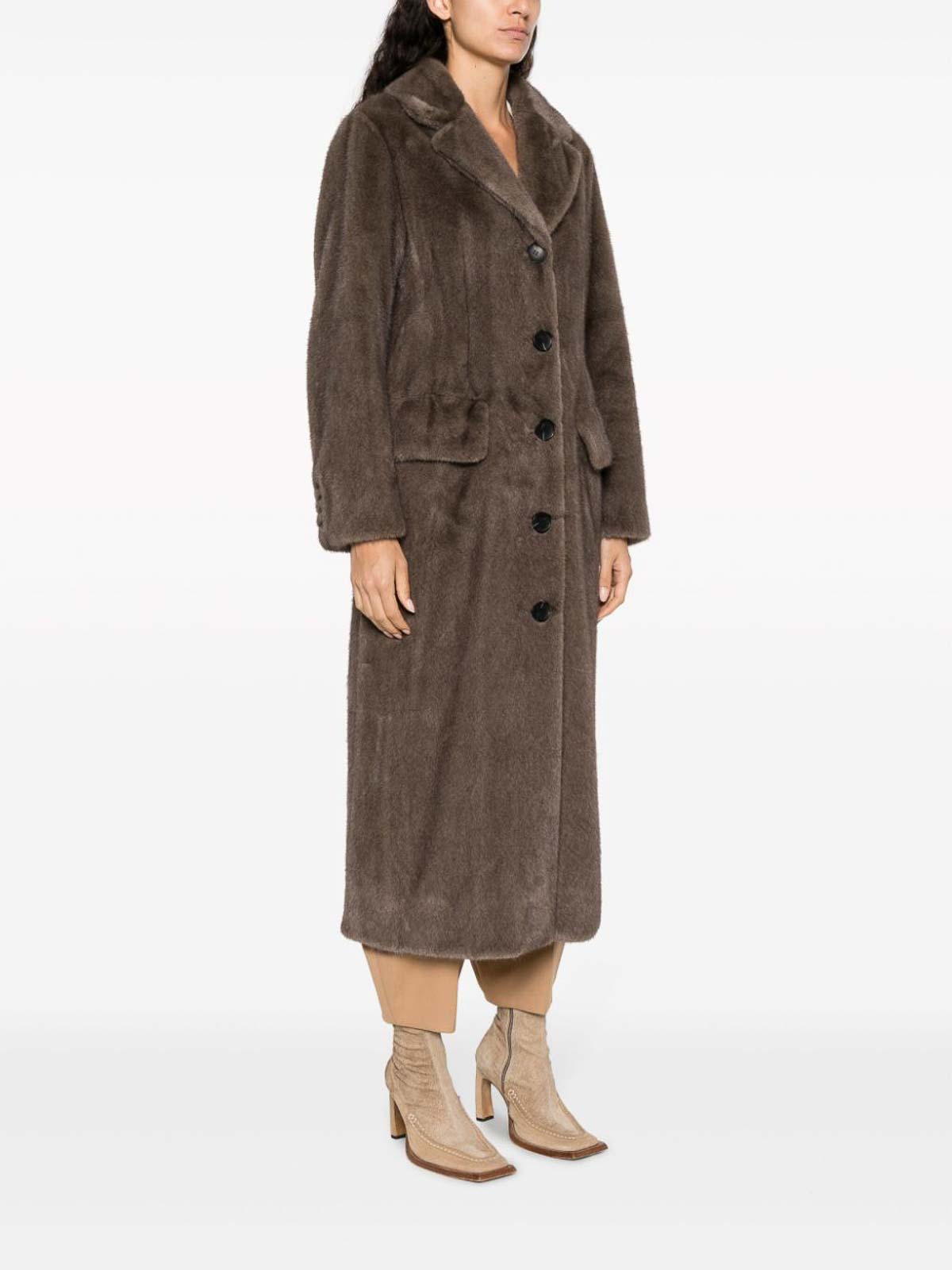 Short coats Stand Studio - Odette faux fur coat - 620229095ODETTE10600