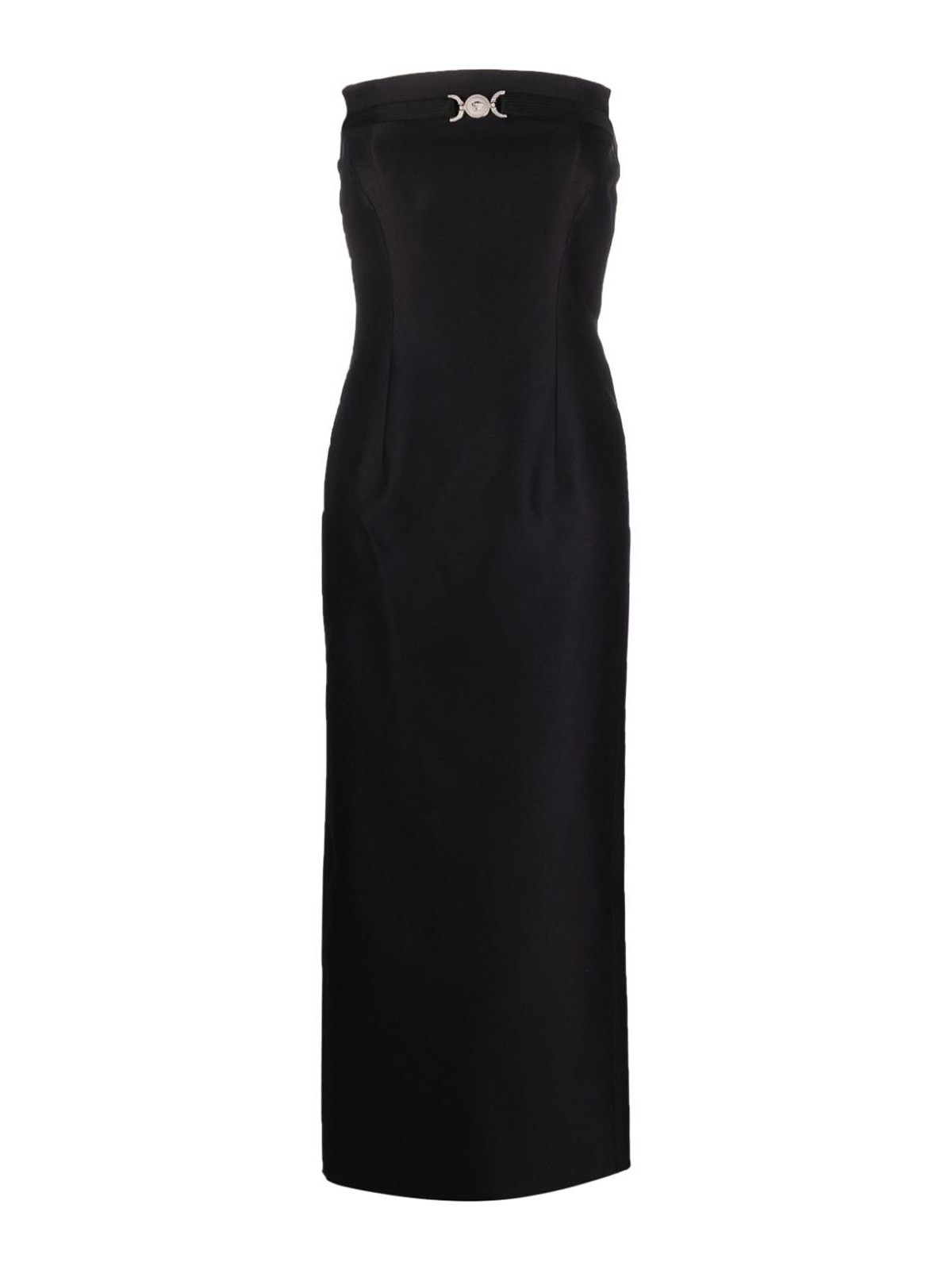 Versace Wool and silk blend long pencil dress|10120551A090751B000