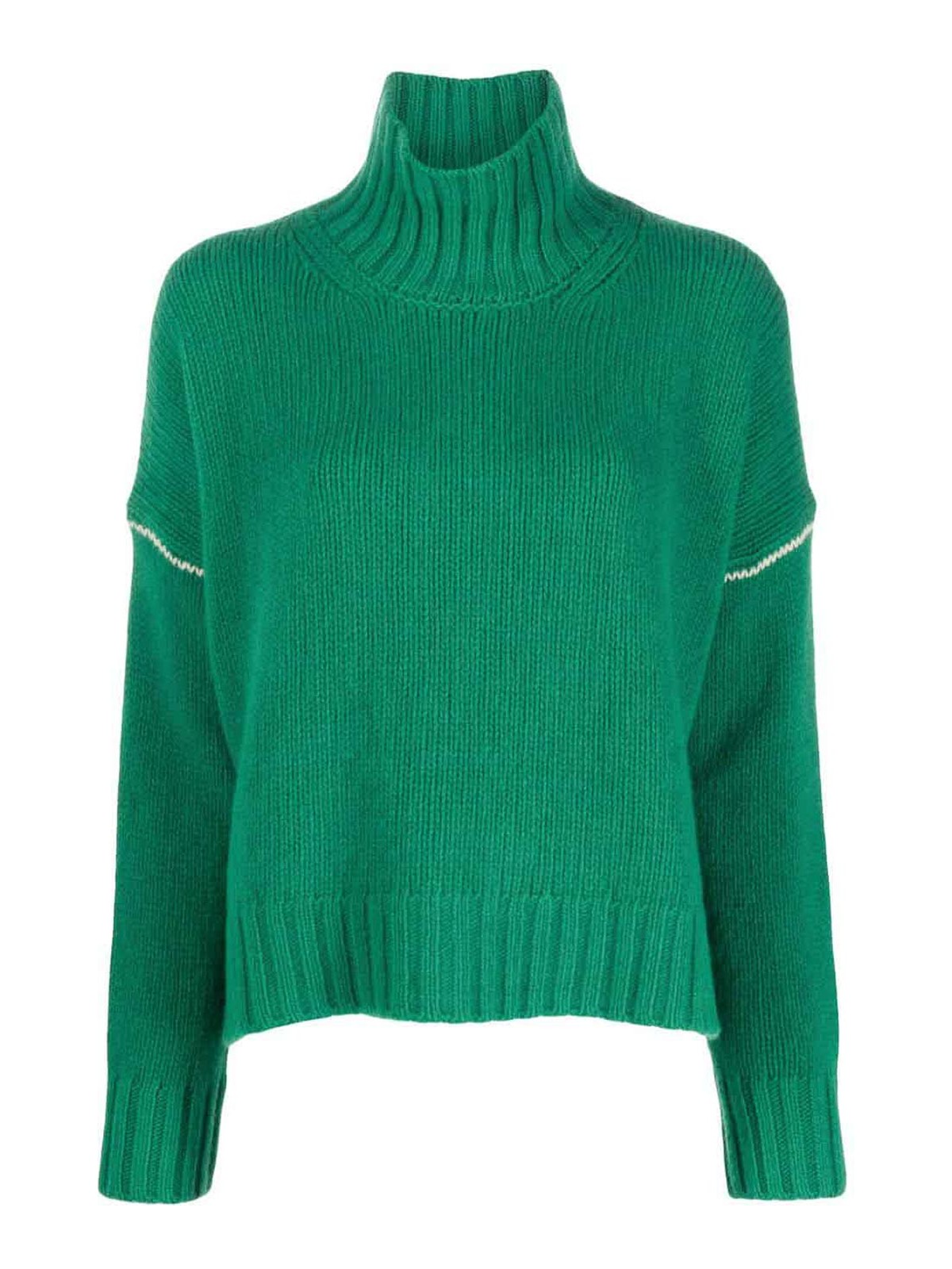 Shop Woolrich Suéter Con Cuello Alto - Verde In Green